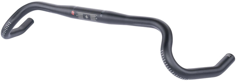Afbeelding laden in galerijviewer, Ergotec stuur gravel 480 620mm 31,8 21� alu zwart