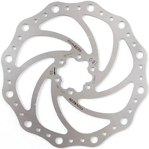 Afbeelding laden in galerijviewer, Contec remschijf cdr-1 ct brake rotors cdr-1 203mm x 1.8mm 6-hole