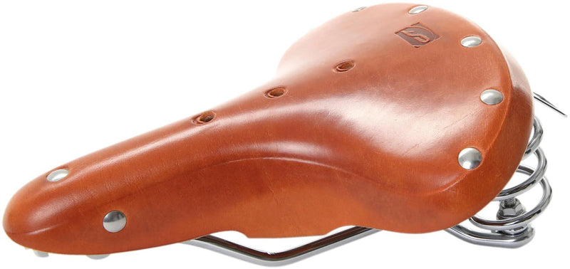 Afbeelding laden in galerijviewer, Contec zadel classic exclusiv touring damen ct saddle cl. excl. tour. leather lady honey