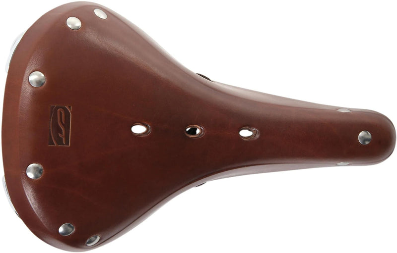 Afbeelding laden in galerijviewer, Contec zadel classic exclusiv trekking ct saddle cl. excl. trek. leather unisex gravy