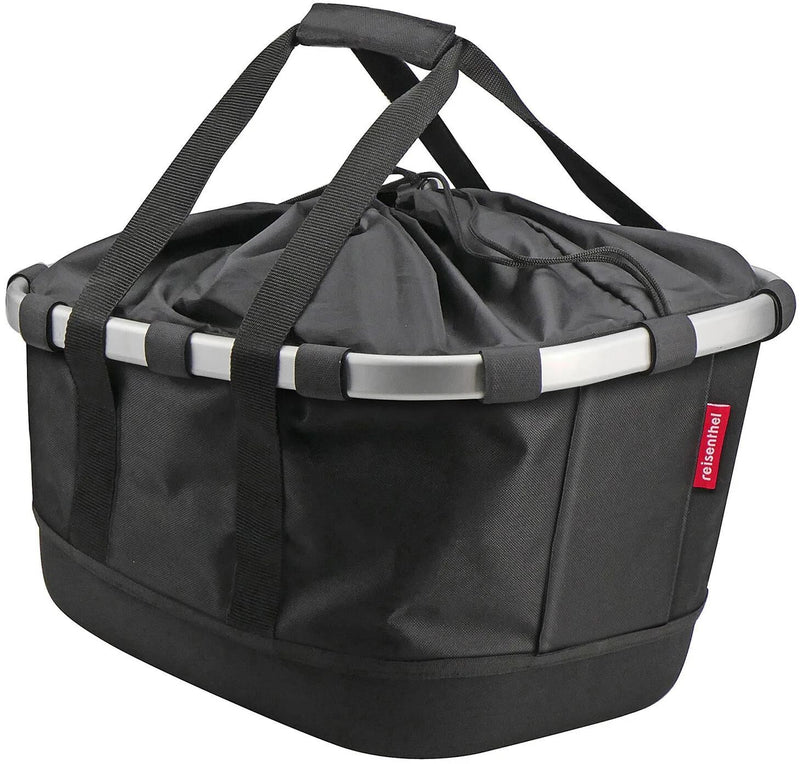 Afbeelding laden in galerijviewer, Reisenthel mand bikebasket gt bikebasket gt black uniklip 2