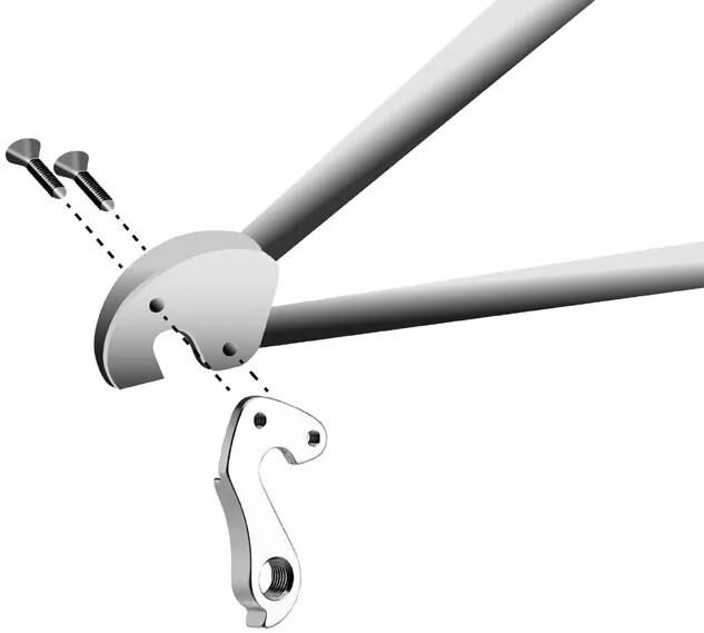 Afbeelding laden in galerijviewer, Union derailleurpad gh-204 focus