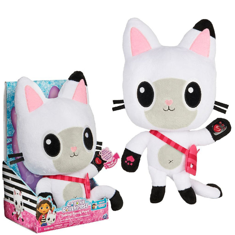 Afbeelding laden in galerijviewer, Gabby's Dollhouse Gabby #039;s Dollhouse Knuffel Pandy Poek met Geluid 33 cm