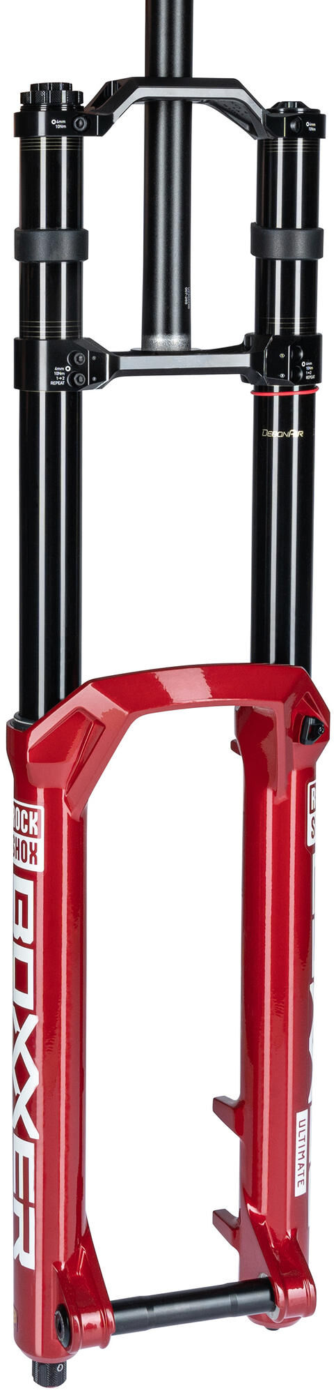 Afbeelding laden in galerijviewer, Rockshox verende voorvork boxxer ultimate susp.fork rs boxxer ult. 27,5 boost 44mm red