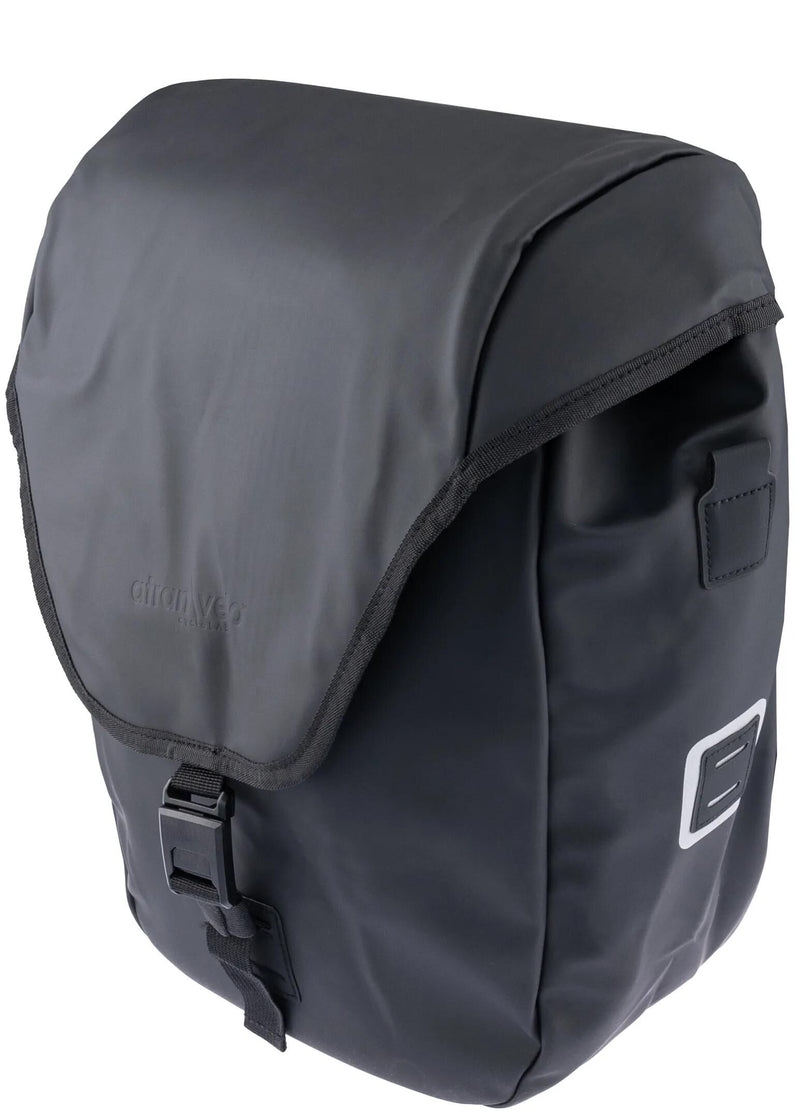 Afbeelding laden in galerijviewer, Atranvelo einzeltasche commuter side single bag at.velo commuter side black