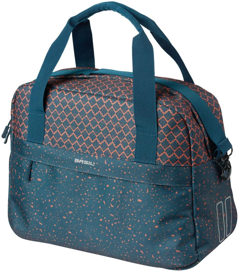 Afbeelding laden in galerijviewer, Basil fietsschoudertas flair hook-on systeem navyblauw 18l