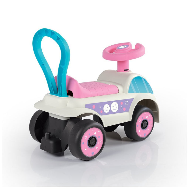 Afbeelding laden in galerijviewer, Dolu loopauto roze wit