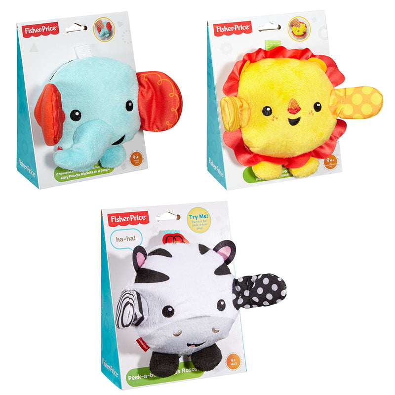 Afbeelding laden in galerijviewer, Fisher price kiekeboe knuffel met geluid
