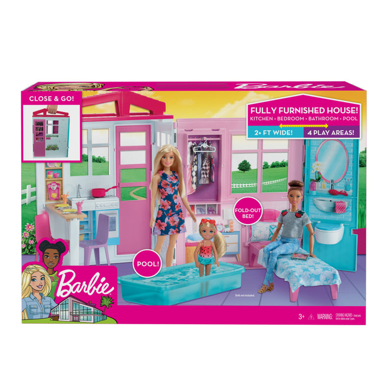 Afbeelding laden in galerijviewer, Barbie vakantiehuis