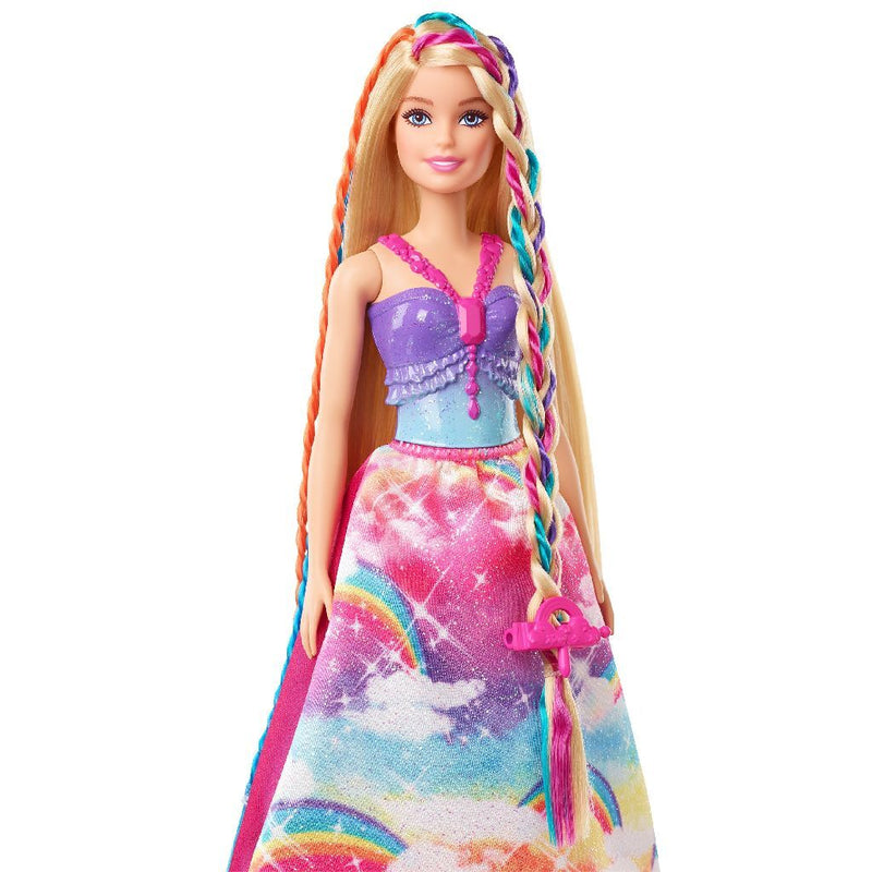 Afbeelding laden in galerijviewer, Barbie dreamtopia haarverzorgingspop + accessoires