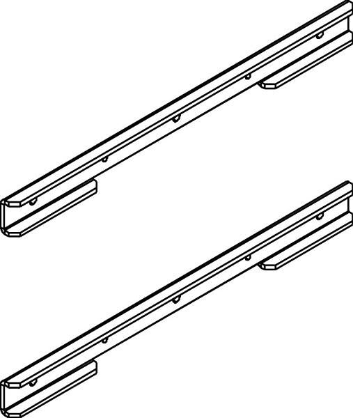 Afbeelding laden in galerijviewer, Neomounts fpma-vesa120 lcd vesa verloopstrip, 10-32 , 35 kg, 75x75 100x100mm, zilver