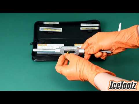 Afbeelding laden in galerijviewer, Tapset met wringijzer IceToolz Xpert E158
