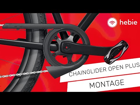 Afbeelding laden in galerijviewer, Hebie kettenschützer chainglider open plus chain guard chaing. open plus 38 teeth