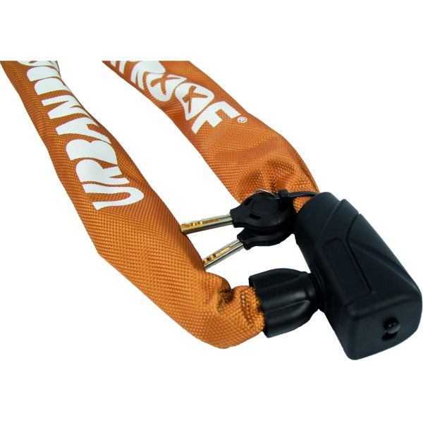 Afbeelding laden in galerijviewer, Urbanproof kettingslot 8mm*100cm geel