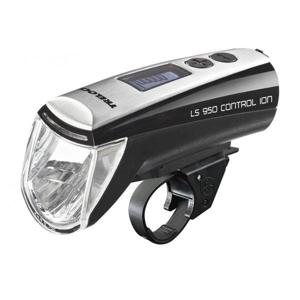 Afbeelding laden in galerijviewer, Trelock koplamp ls950 control ion - 70 lux - incl. houder