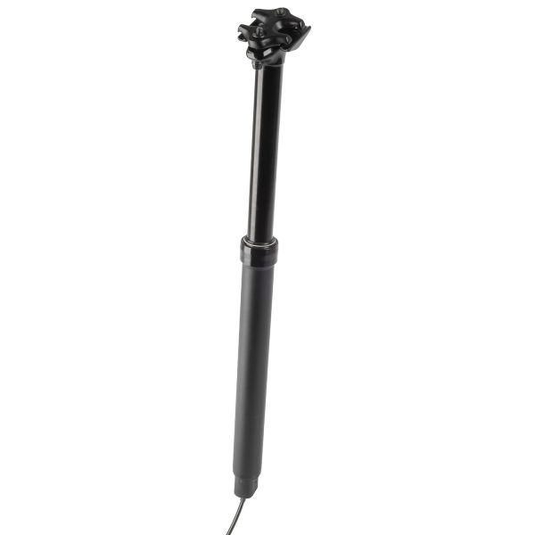 Afbeelding laden in galerijviewer, Dropper zadelpen M-Wave Levitate LT 0-170 mm in hoogte verstelbaar ø31.6mm 480mm