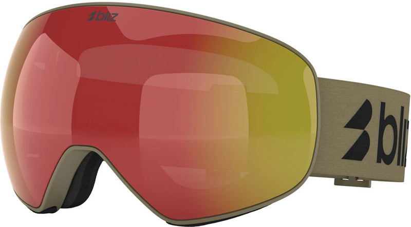 Afbeelding laden in galerijviewer, Bliz floz brown w red multi - ski goggle
