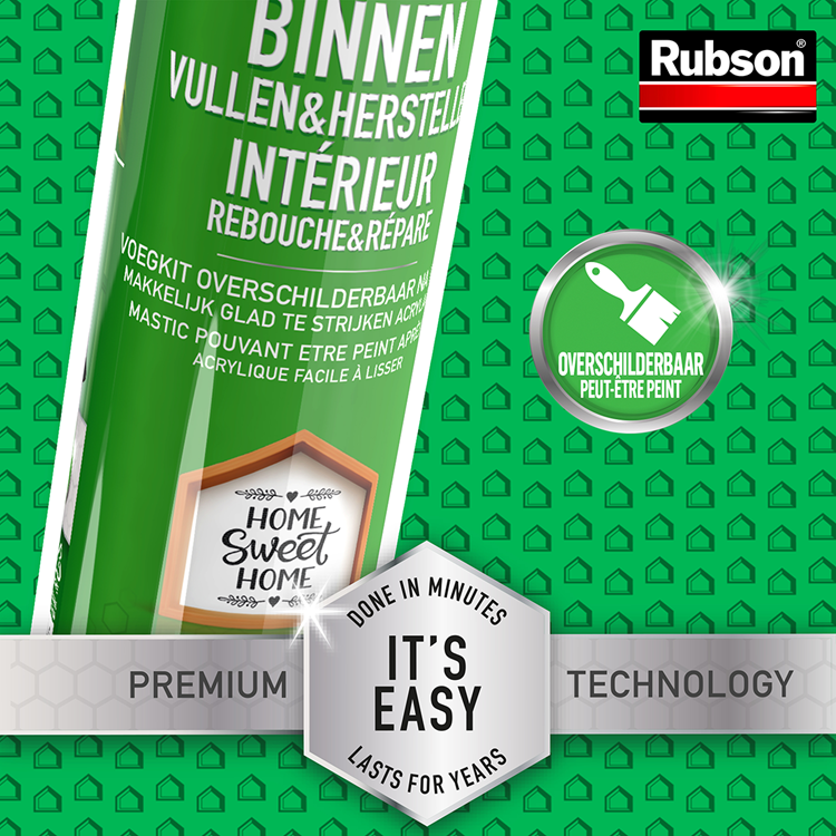 Afbeelding laden in galerijviewer, Rubson 1065995 - easy sealing binnen 280ml | 12 stuks