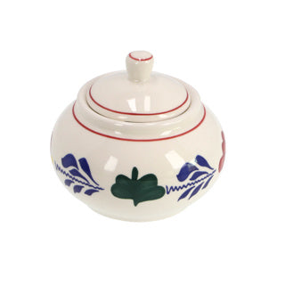 Afbeelding laden in galerijviewer, Royal boch boerenbont suikerpot classic 0,31 l | 2 stuks