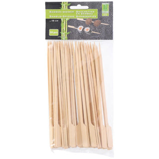 Afbeelding laden in galerijviewer, Eco-import bamboo cocktailprikkers 18 cm 50 stuks | 4 stuks