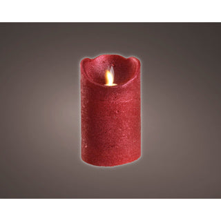 Afbeelding laden in galerijviewer, Kaemingk kerst led kaars dansvlam rood 12 cm