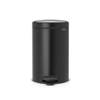 Afbeelding laden in galerijviewer, Brabantia newicon prullenbak - 12 liter - matt black