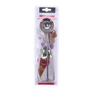 Afbeelding laden in galerijviewer, Westmark ijslepel ijsschep, met tanggreep, lengte: 21,8 cm, roestvrij staal, profi, zilver, 62942270