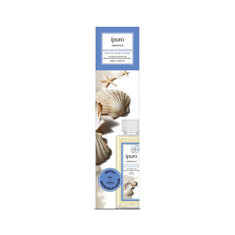 Afbeelding laden in galerijviewer, Ipuro geurdiffuser navulling sunny beachtime 200ml