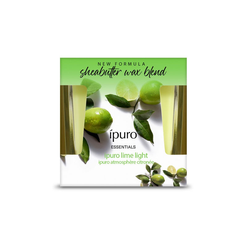 Afbeelding laden in galerijviewer, Ipuro geurkaars lime light 125gr.