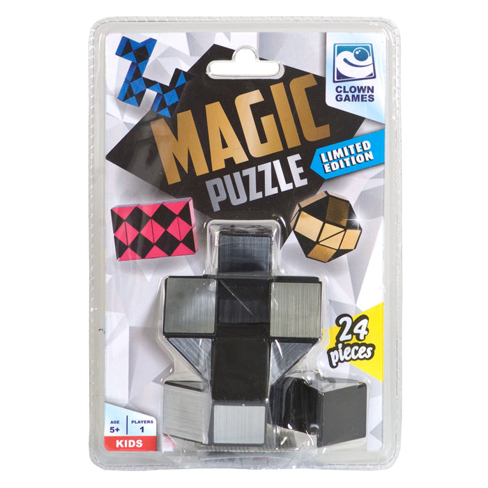 Afbeelding laden in galerijviewer, Clown games clown magic puzzle zilver