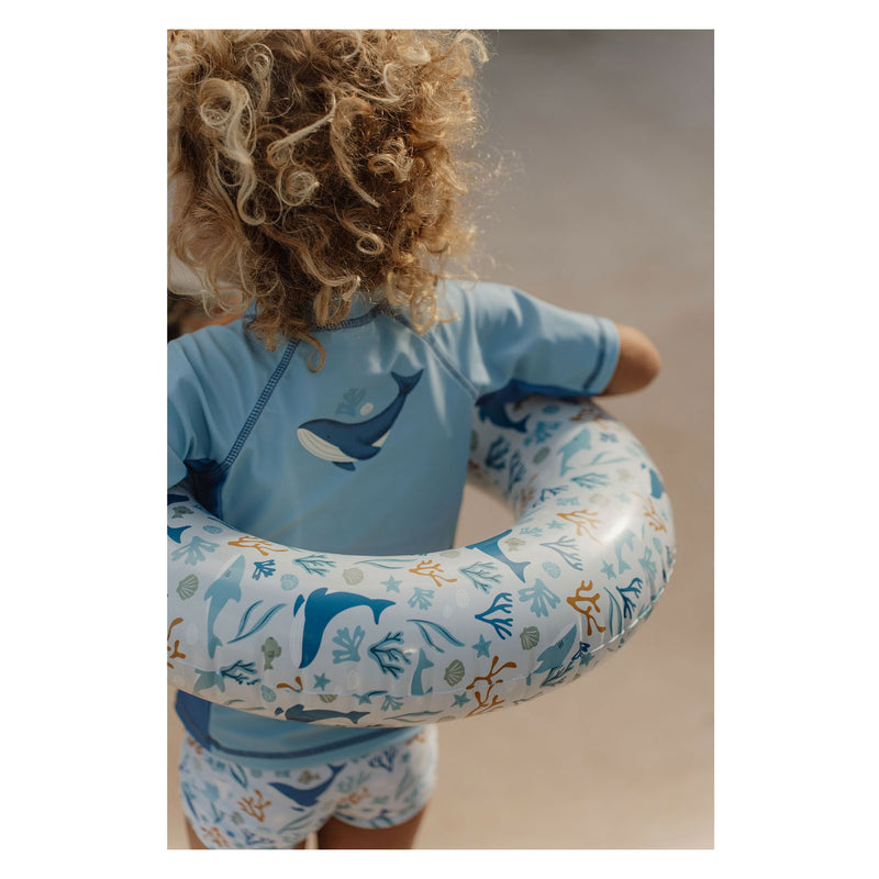Afbeelding laden in galerijviewer, Little dutch zwemband ocean dreams blauw 50 cm
