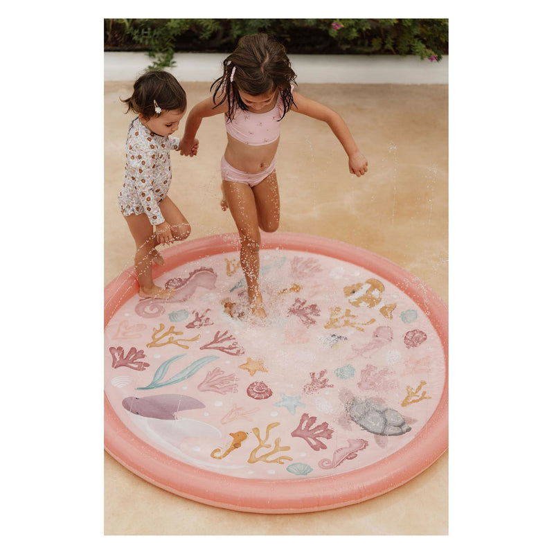 Afbeelding laden in galerijviewer, Little dutch ocean dreams waterspeelmat roze, 150cm