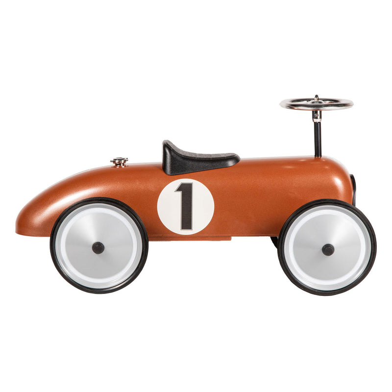 Afbeelding laden in galerijviewer, Retro roller loopauto chester brons