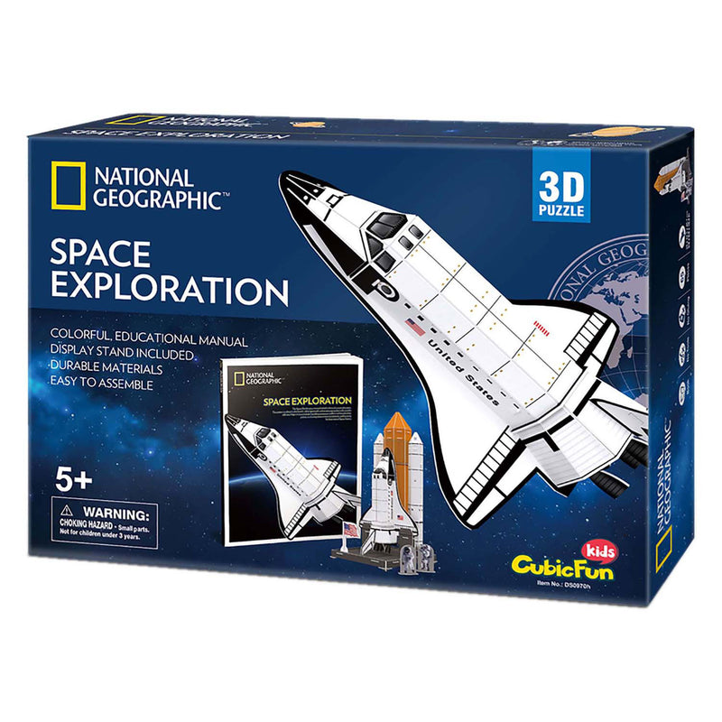 Afbeelding laden in galerijviewer, Cubic fun 3d puzzel national geographic ruimte ontdekken
