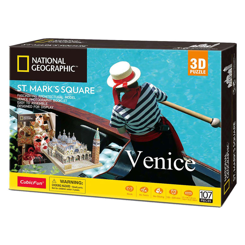 Afbeelding laden in galerijviewer, Cubic fun 3d-puzzel ng piazza san marco (2010315)