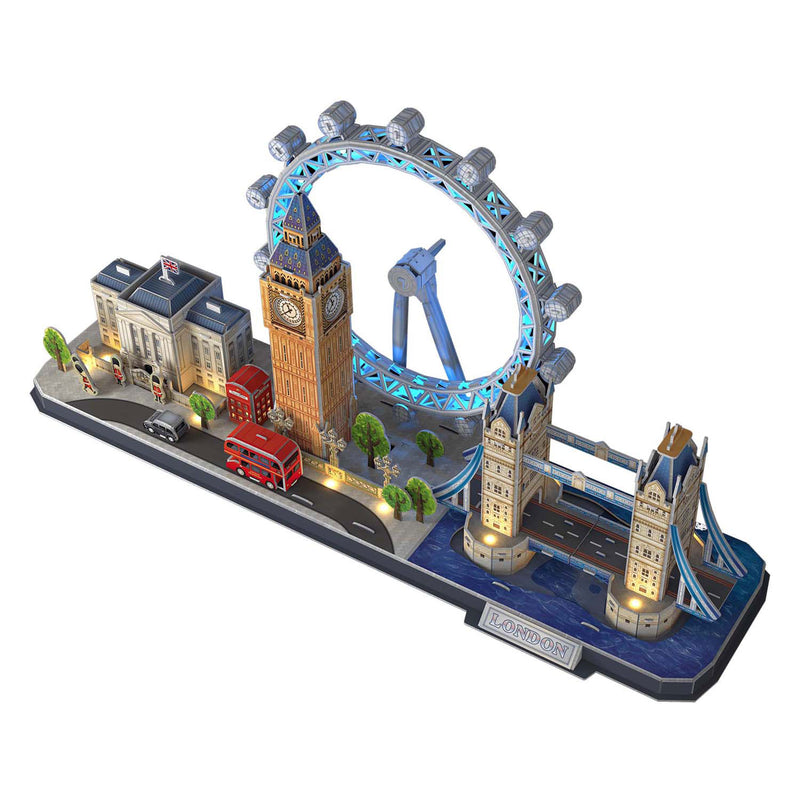 Afbeelding laden in galerijviewer, Cubic fun 3d puzzel city line london led (2010331)