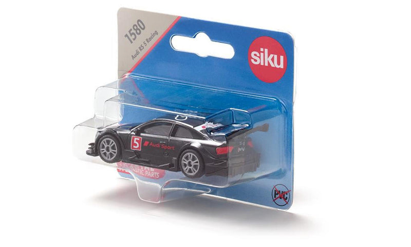 Afbeelding laden in galerijviewer, Siku 1580 audi rs 5 racing 81x33x21mm zwart