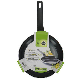 Afbeelding laden in galerijviewer, Greenpan essence koekenpan met keramische antikleeflaag - pfas vrij - ø 26cm