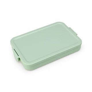 Afbeelding laden in galerijviewer, Brabantia lunchbox make take plat jade groen | 2 stuks