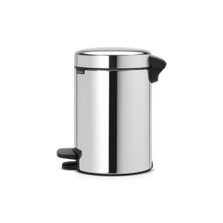 Afbeelding laden in galerijviewer, Brabantia pedaalemmer newicon 3 ltr brilliant steel