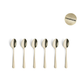 Afbeelding laden in galerijviewer, Amefa austin vintage goud pvd - 6 theelepels
