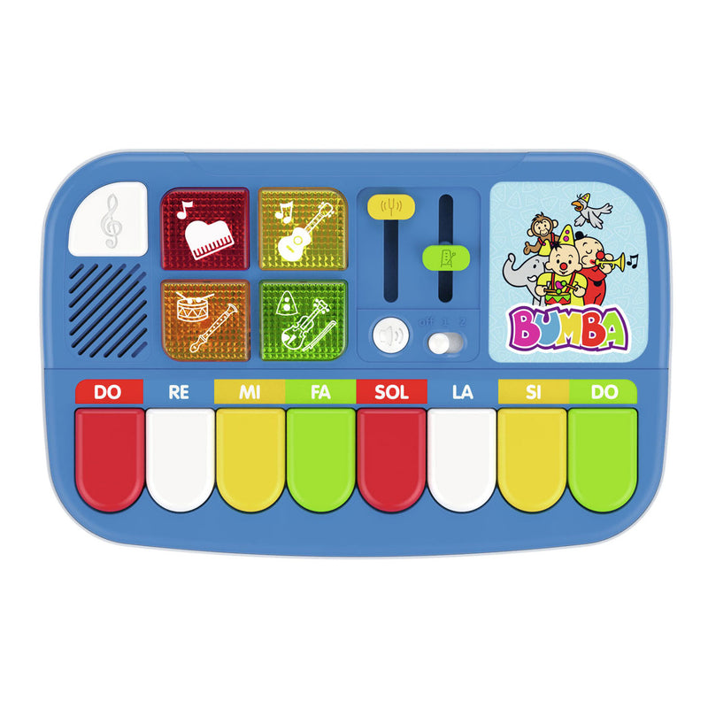 Afbeelding laden in galerijviewer, Bumba speelgoedinstrument - mijn eerste piano - met 2 functies