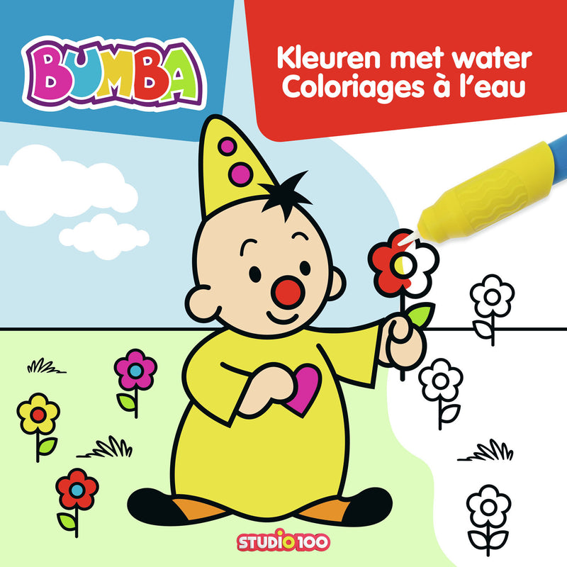 Afbeelding laden in galerijviewer, Studio 100 bumba kleurboek - kleuren met water