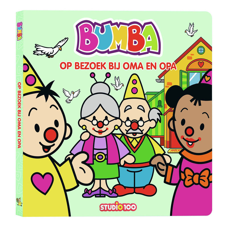 Afbeelding laden in galerijviewer, Studio 100 bumba kartonboek - op bezoek bij oma en opa