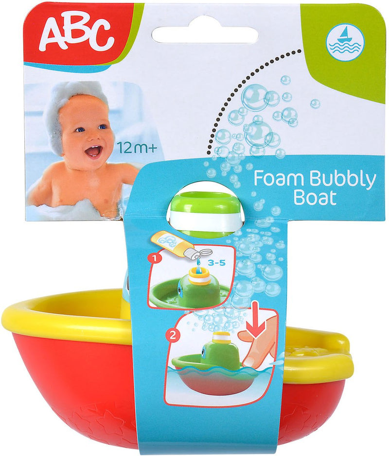 Afbeelding laden in galerijviewer, Abc bubbel badbootje speelgoed voor in bad - kleurrijk badspeelgoed.