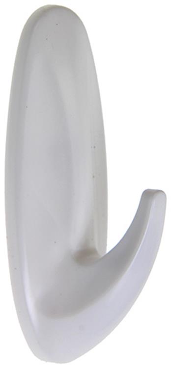 Afbeelding laden in galerijviewer, 3m command decohaak, medium, draagvermogen 1,4 kg, wit, waterbestendig, blister van 2 stuks