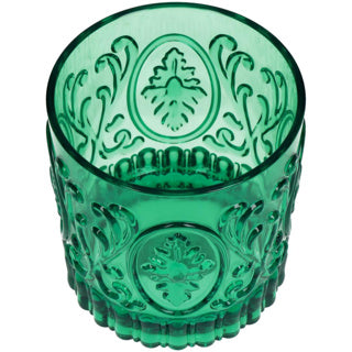 Afbeelding laden in galerijviewer, No brand tumbler acrylic green 8.9x8.9x9.5cm | 4 stuks