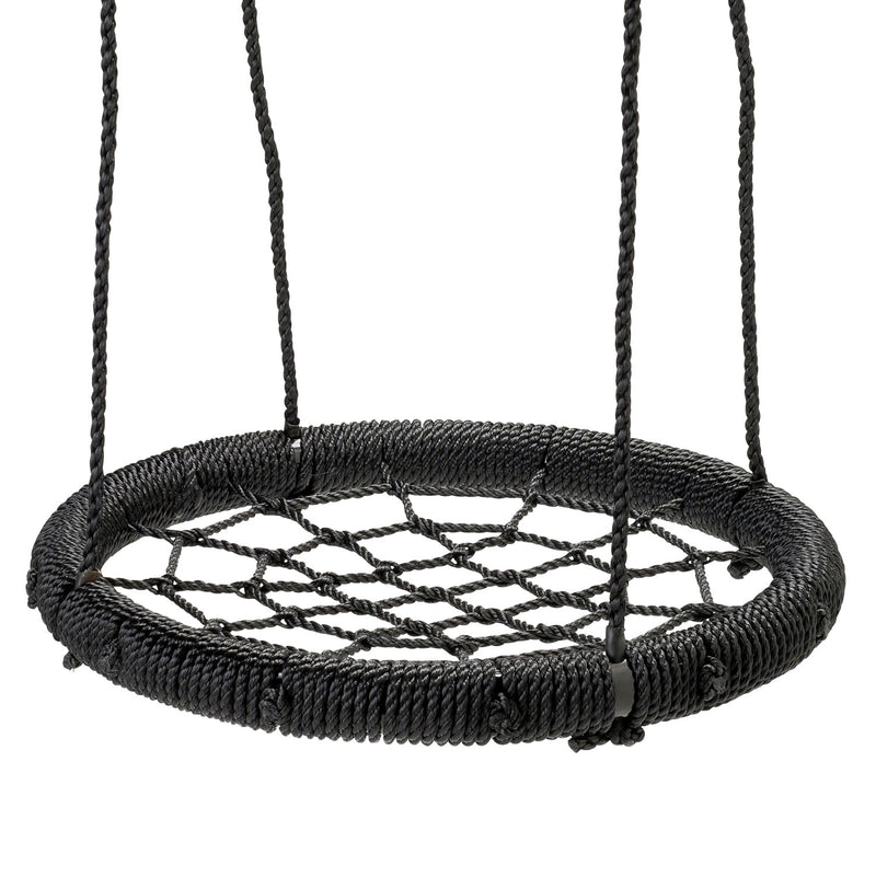 Afbeelding laden in galerijviewer, SwingKing Swingking Nestschommel Zwart, 60cm
