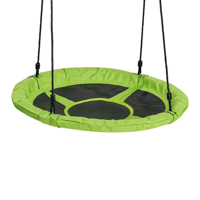 Afbeelding laden in galerijviewer, Swingking nestschommel canvas groen, 98cm