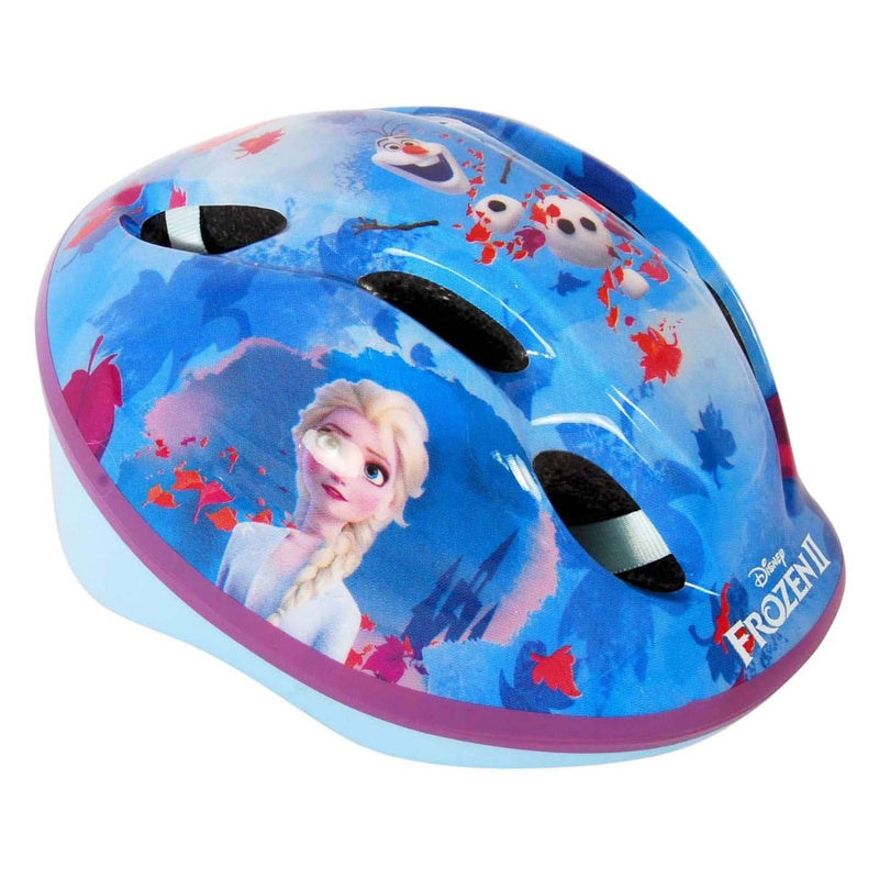 Afbeelding laden in galerijviewer, Disney Frozen fiets- skatehelm blauw roze maat 51-55 cm